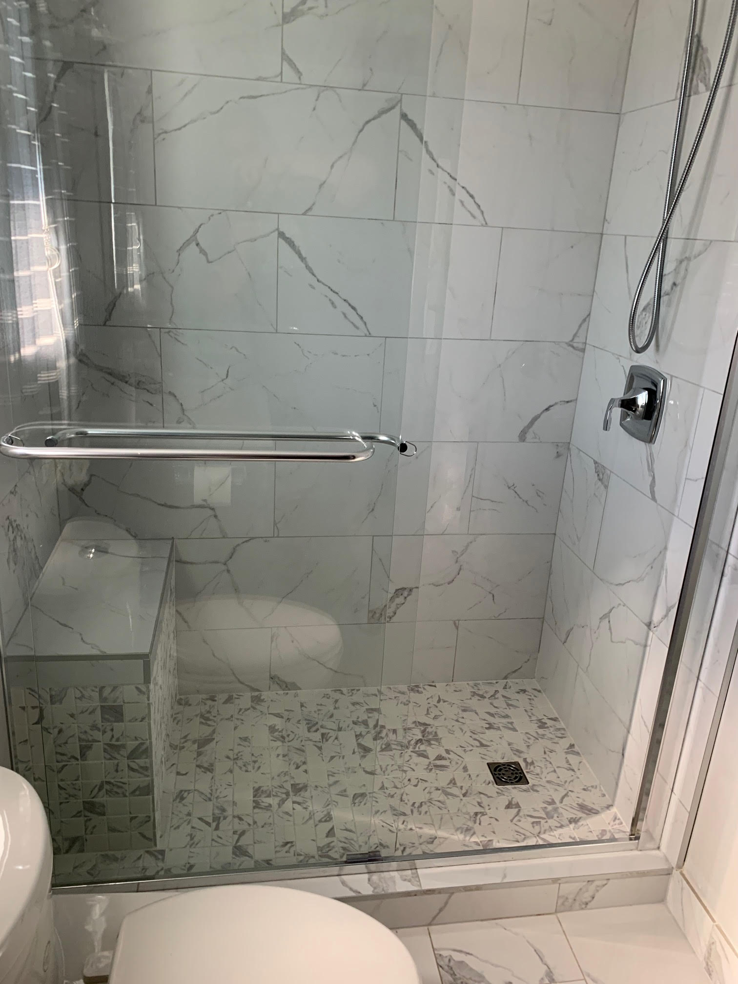 Custom shower stall